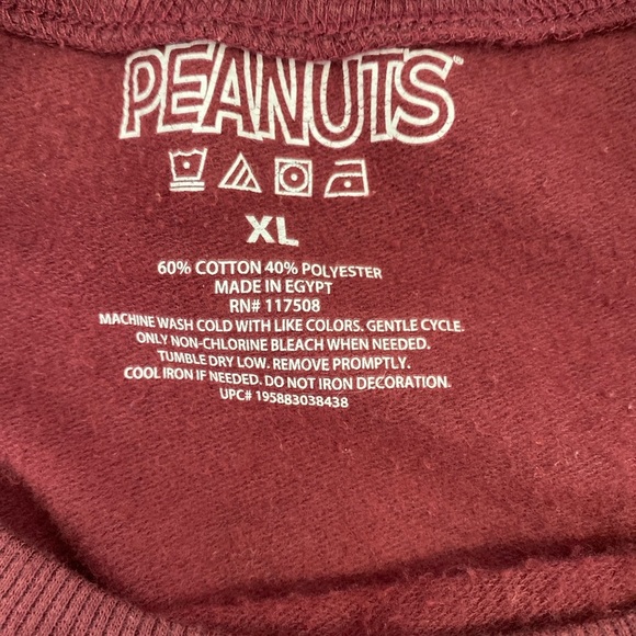 🐶 Peanuts Snoopy “Better Together” Sweatshirt — Size XL - Picture 2 of 2